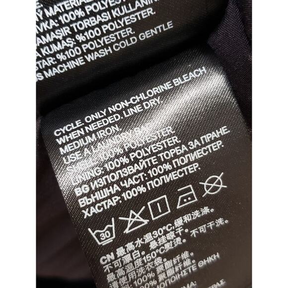 H&M Womens Black Green Lace Embroidered Sleeveless Back Zip Knee Length Dress 6 - Picture 11 of 13